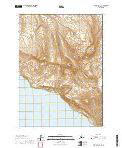 Port Moller D-2 NE topographic map thumbnail