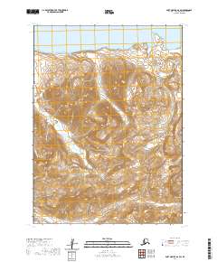 Port Moller D-2 SW topographic map thumbnail