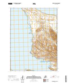 Port Moller D-3 SE topographic map thumbnail