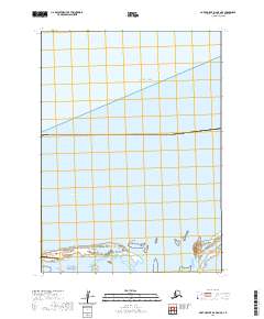 Port Moller D-4 OE N SE topographic map thumbnail