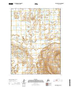 Port Moller D-4 SW topographic map thumbnail