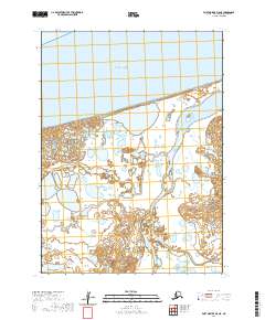 Port Moller D-5 NE topographic map thumbnail