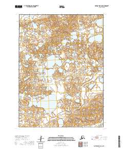 Port Moller D-6 SE topographic map thumbnail