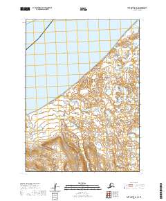 Port Moller D-6 SW topographic map thumbnail