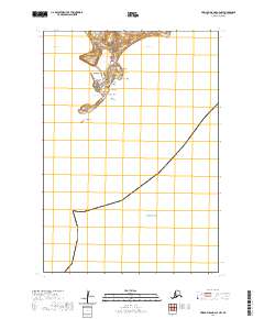 Pribilof Islands C-4 NW topographic map thumbnail