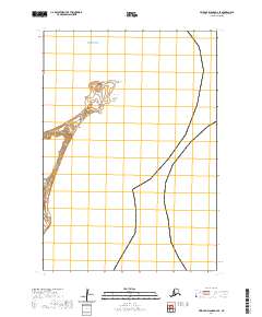 Pribilof Islands D-4 SE topographic map thumbnail