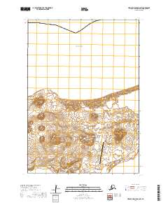 Pribilof Islands D-4 SW topographic map thumbnail