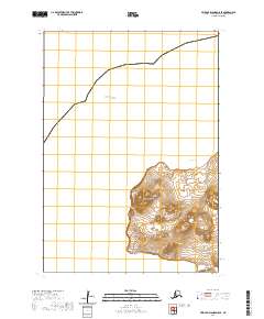 Pribilof Islands D-5 SE topographic map thumbnail