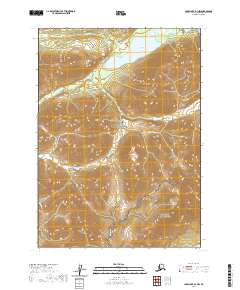 Lake Clark B-3 NW topographic map thumbnail