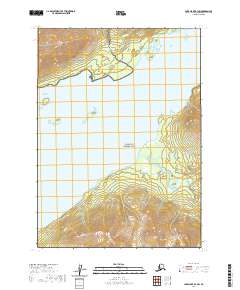 Lake Clark B-3 SW topographic map thumbnail