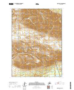 Lake Clark C-3 SW topographic map thumbnail