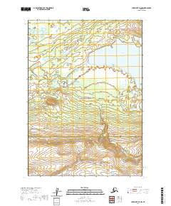Lake Clark D-3 NW topographic map thumbnail