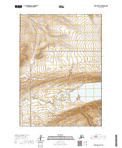 Lake Clark D-3 SW topographic map thumbnail