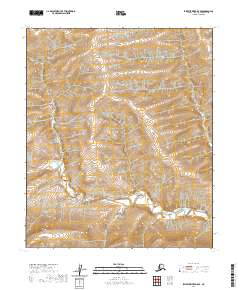 Ikpikpuk River B-5 SE topographic map thumbnail