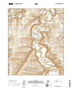 Ikpikpuk River C-4 SE topographic map thumbnail
