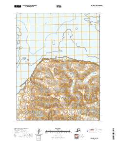 Iliamna A-3 SW topographic map thumbnail