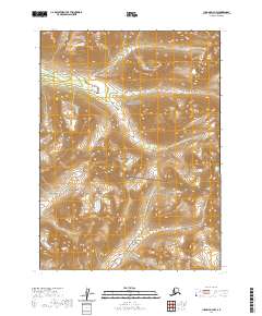 Iliamna D-3 NW topographic map thumbnail