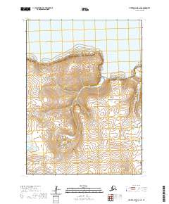 Nunivak Island A-6 NE topographic map thumbnail