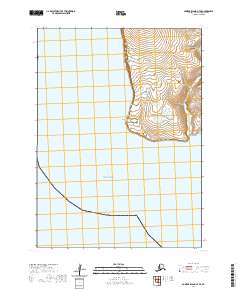 Nunivak Island A-7 SE topographic map thumbnail