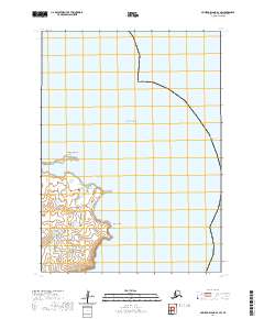 Nunivak Island B-2 SW topographic map thumbnail