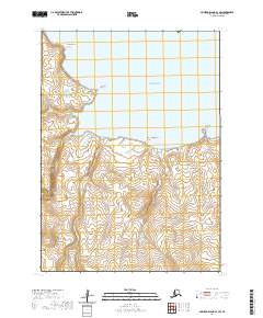 Nunivak Island B-3 SW topographic map thumbnail