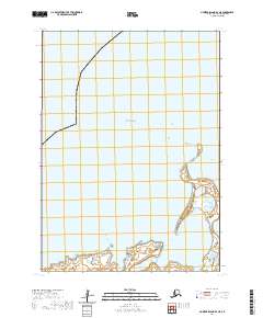 Nunivak Island B-4 NE topographic map thumbnail