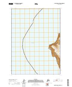 Nunivak Island C-1 OE W SE topographic map thumbnail