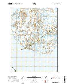 Nunivak Island D-1 NE topographic map thumbnail