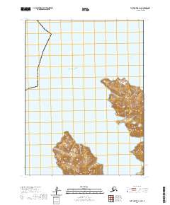 Port Moller A-1 NE topographic map thumbnail