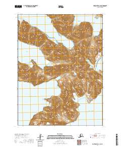 Port Moller A-1 SE topographic map thumbnail