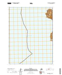 Port Moller A-1 SW topographic map thumbnail