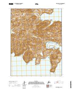 Port Moller A-2 NW 2020 topographic map thumbnail