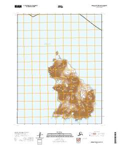 Simeonof Island D-2 SW topographic map thumbnail