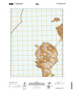 Simeonof Island D-4 NW topographic map thumbnail