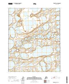 Teshekpuk A-1 NE topographic map thumbnail