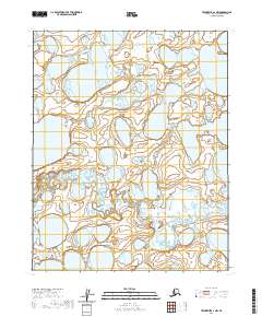 Teshekpuk A-1 NW topographic map thumbnail