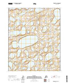 Teshekpuk A-1 SW topographic map thumbnail
