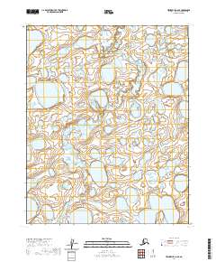 Teshekpuk A-2 SE topographic map thumbnail