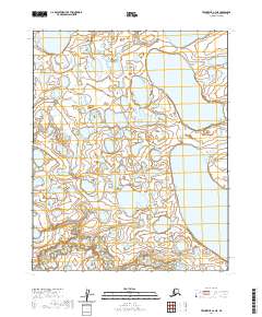 Teshekpuk A-3 NE topographic map thumbnail