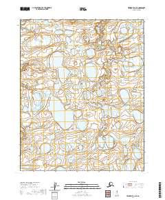 Teshekpuk A-3 SE topographic map thumbnail
