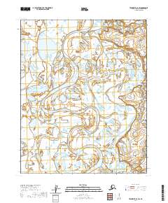 Teshekpuk A-3 SW topographic map thumbnail