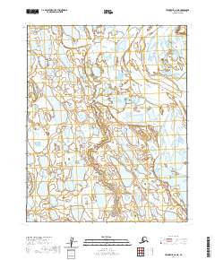 Teshekpuk A-4 NE topographic map thumbnail