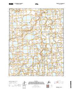 Teshekpuk A-4 NW topographic map thumbnail