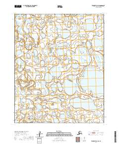 Teshekpuk A-4 SW topographic map thumbnail