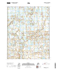 Teshekpuk B-1 NE topographic map thumbnail