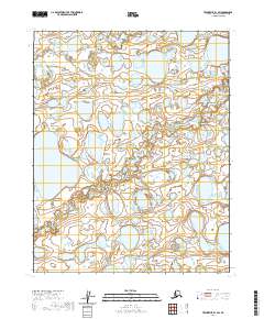 Teshekpuk B-1 SW topographic map thumbnail