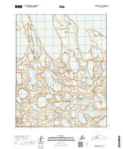 Teshekpuk B-2 NE topographic map thumbnail