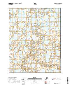 Teshekpuk B-2 NW topographic map thumbnail
