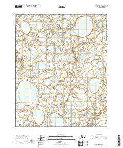 Teshekpuk B-2 SE topographic map thumbnail