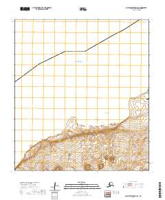 Saint Lawrence D-4 SE topographic map thumbnail
